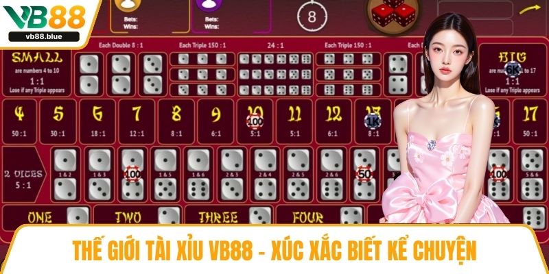 Thế giới Tài xỉu VB88 – xúc xắc biết kể chuyện